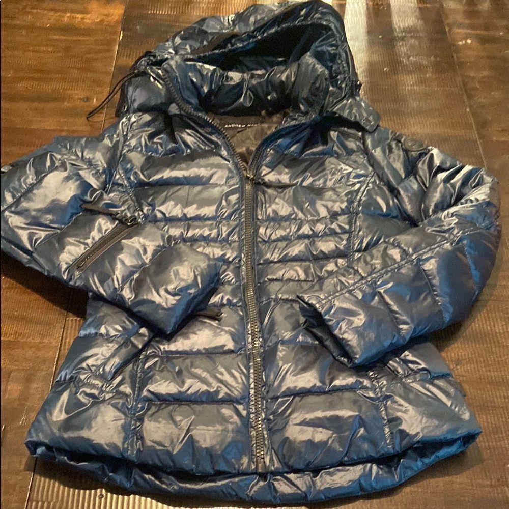 Andrew Marc Emerald Puffer Jacket XS